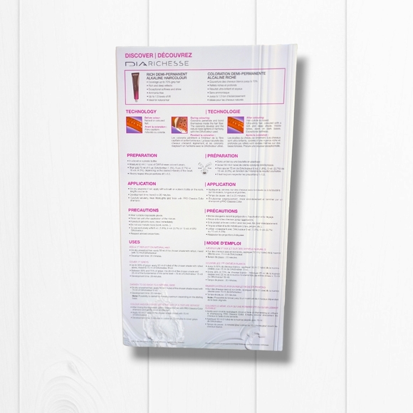 L'Oreal Professionnel DIARichesse 2 Tubes Ammonia-Free 6.34/6GC Honey Chestnut - Picture 16 of 16